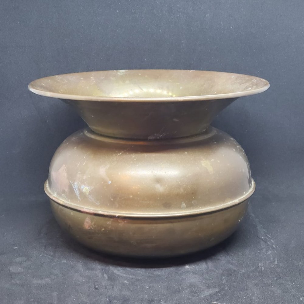 Brass Planter - Brass Succulent Pot Planter - Brass Hammered Ornate Planter